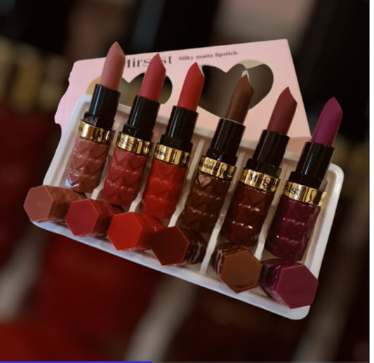 6 pcs lipstick