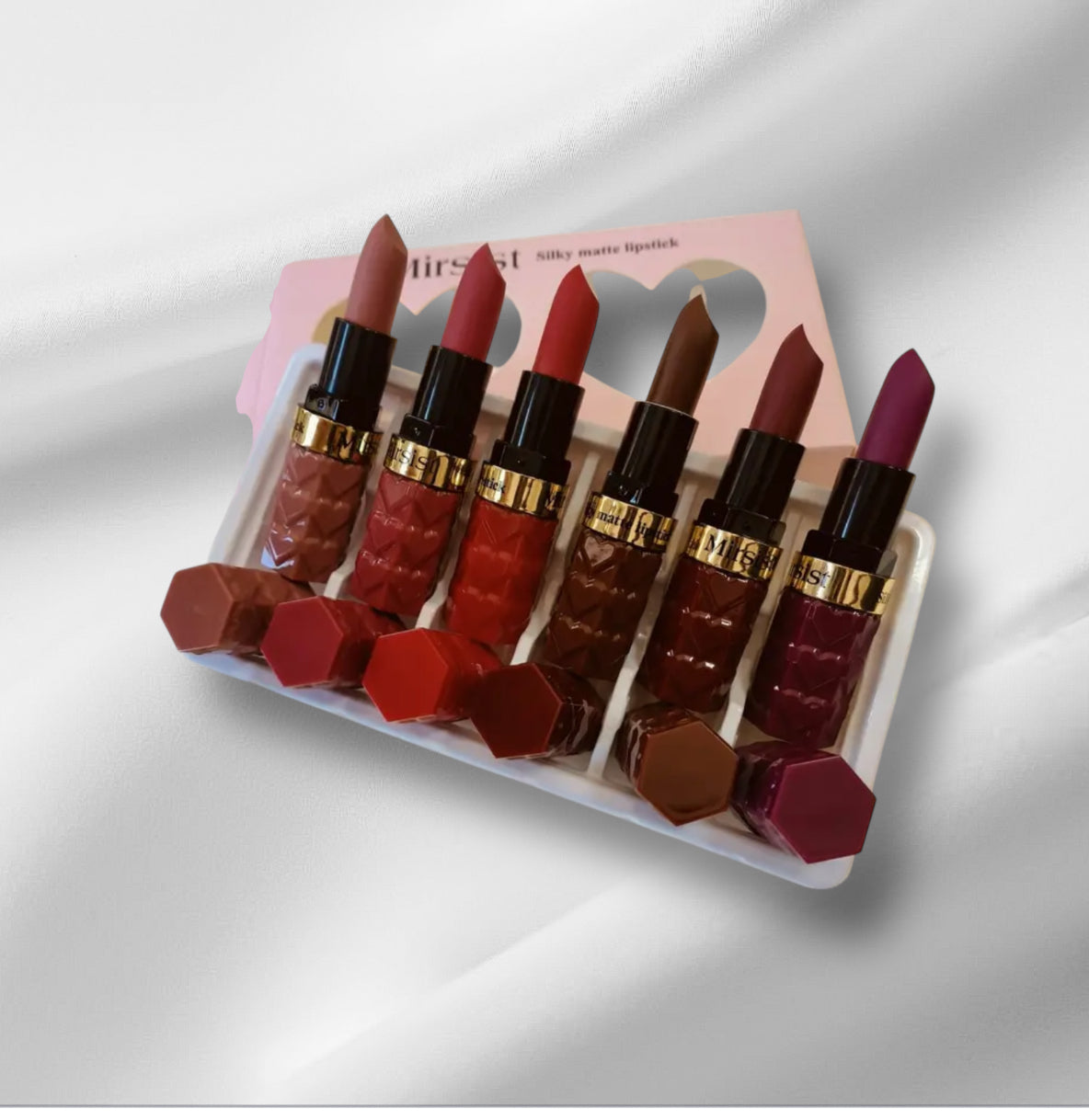 6 pcs lipstick